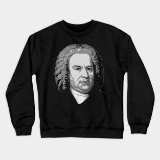 Johann Strauss Black and White Crewneck Sweatshirt